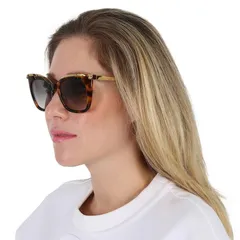 Kính mát nữ Cartier Grey Butterfly Ladies Sunglasses CT0030S 003 53
