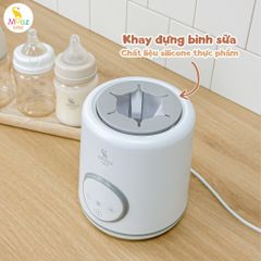 Máy Lắc và Giữ Ấm Bình Sữa Moaz Bebe MB079 - Thiết Bị Thông Minh Giúp Mẹ Tiện Lợi, Giữ Nhiệt và Lắc Sữa Đều Ổn Định