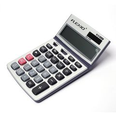 Máy Tính Cầm Tay Flexoffice FLEXIO CAL-04S - Phím Bấm Lớn, Màn Hình LCD Nghiêng, Tính Toán Đa Dạng, Dễ Dàng Sử Dụng