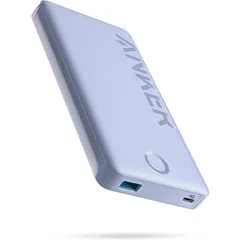Pin sạc dự phòng Anker 323 PowerCore 10000mAh 12W - Sạc nhanh 2 thiết bị cùng lúc qua USB-C và USB-A, thiết kế mỏng nhẹ dễ mang theo