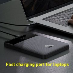 Pin Sạc Dự Phòng Laptop Baseus Blade 20000mAh 100W - Sạc Nhanh 4 Cổng Type-C & USB, Hiển Thị LED, Thiết Kế Mỏng Nhẹ