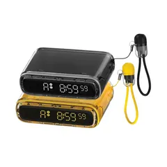 Pin sạc dự phòng Shargeek Starship Seer 10000mAh 35W có đồng hồ kỹ thuật số đa năng - Sạc nhanh, Dự đoán thời gian sạc, Thiết kế tiện lợi