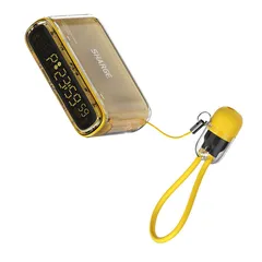 Pin sạc dự phòng Shargeek Starship Seer 10000mAh 35W có đồng hồ kỹ thuật số đa năng - Sạc nhanh, Dự đoán thời gian sạc, Thiết kế tiện lợi