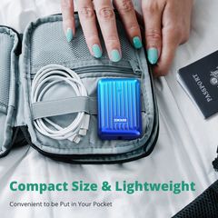 Sạc Dự Phòng Zendure Supermini ZDSM10PD 10.000mAh, 2 Cổng USB-C & USB-A, Sạc Nhanh Chống Nước, Pin Mini Gọn Nhẹ, Phụ Kiện Điện Tử Thời Trang
