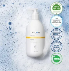 Sữa Tắm Gội Toàn Thân Cho Bé Atono2 Oxygen Dịu Nhẹ 300g - Công Nghệ Bọt Siêu Mịn, Cấp Ẩm & Cân Bằng pH Cho Da Nhạy Cảm