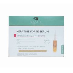 Tinh chất kích thích mọc tóc Biocyte Keratine Forte Serum - Giảm rụng, tăng sức đề kháng, cho tóc dày và chắc khỏe 45ml