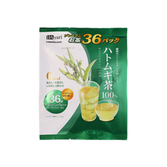 Trà Hayari Hatomugi Tea - Trà Thảo Mộc Hỗ Trợ Thanh Lọc và Làm Sáng Da Từ Hạt Ý Dĩ, Cam Thảo, 36 Gói