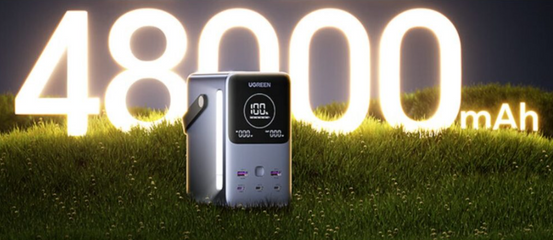 Trạm Sạc Dự Phòng Ugreen Nexode Pro PB770 48000mAh 300W - Sạc Nhanh PD, Hiển Thị Kỹ Thuật Số, Hỗ Trợ 5 Thiết Bị Đồng Thời