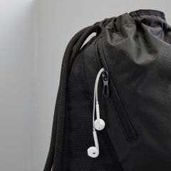 Túi Dây Rút Thể Thao Decathlon Domyos 15L Đen - Túi Đeo Vai Tiện Lợi Cho Tập Gym, Du Lịch, Vận Động