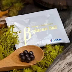 Viên uống Beta-Glucan Ball Umeken - Hỗ trợ tăng cường sức đề kháng, cải thiện sức khỏe từ 9 loại nấm quý, Hộp 30 gói