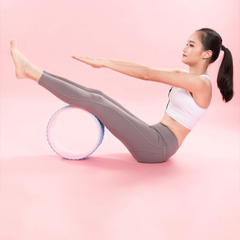 Vòng Tập Yoga Massage 3D Cao Cấp - Dụng Cụ Thể Thao Chịu Lực 150kg, Thư Giãn Và Tăng Cường Dẻo Dai