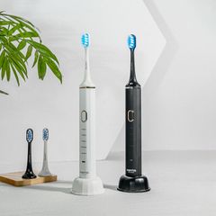 Bàn Chải Đánh Răng Điện Kata WT001 Sạc Không Dây - Công Nghệ Đèn LED 8 Tia Xanh Làm Trắng Răng, Chống Nước IPX7, 5 Chế Độ Sử Dụng