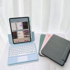 Bao da nam châm cho iPad kèm bàn phím tháo rời - Thiết kế bền bỉ, kết nối Bluetooth nhanh, nhiều màu sắc đa dạng