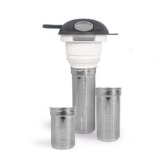 Bình Giữ Nhiệt Inox Smart V Zebra Có Lọc Trà - Phiên Bản Dung Tích 1.2L, 1.5L, 2L, Giữ Nhiệt 12 Giờ, Bình Thủy Tinh Thời Trang, Tặng Bạn Bè