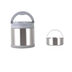 Hộp cơm giữ nhiệt Merry Meal Zebra 1,5L - Chất liệu inox cao cấp, có muỗng và ngăn phụ tiện lợi, giữ nóng lâu, không chứa BPA