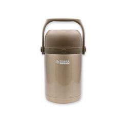 Hộp cơm giữ nhiệt Camen Inox 1.8L Zebra 152440 - Dung tích lớn, thiết kế hiện đại, giữ nóng/lạnh đến 12h, bao gồm 3 hộp nhỏ tiện lợi.
