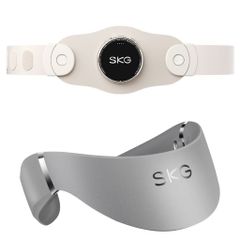 Combo máy massage cổ SKG G7 Pro-E và đai massage lưng K3-2 - Giải pháp thư giãn hiệu quả cho lưng và cổ, giảm đau mỏi nhanh chóng
