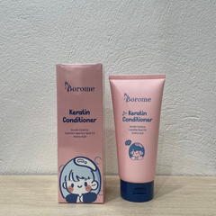 Dầu Xả Thiên Nhiên Dưỡng Tóc Cho Bé Borome Keratin 180ml - An Toàn, Dịu Nhẹ, Giúp Tóc Mềm Mại, Cho Trẻ Từ 3-15 Tuổi