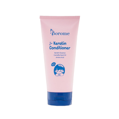 Dầu Xả Thiên Nhiên Dưỡng Tóc Cho Bé Borome Keratin 180ml - An Toàn, Dịu Nhẹ, Giúp Tóc Mềm Mại, Cho Trẻ Từ 3-15 Tuổi