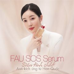 Serum FAU Skin Solution SOS 100ml - Hỗ trợ giảm đỏ, phục hồi da nhạy cảm, làm dịu kích ứng và củng cố hàng rào bảo vệ da