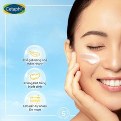 Gel Chống Nắng Cho Da Nhạy Cảm Cetaphil Sun SPF50+ Light Gel - Chống UVA/UVB, Duy Trì Độ Ẩm, Dễ Thấm, 50ml