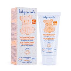 Kem Chống Nắng Dành Cho Bé Babycoccole SPF50+ - An Toàn Từ Thiên Nhiên, Không Paraben, Dưỡng Ẩm, Chống Nước - 75ml