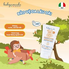 Kem Chống Nắng Dành Cho Bé Babycoccole SPF50+ - An Toàn Từ Thiên Nhiên, Không Paraben, Dưỡng Ẩm, Chống Nước - 75ml