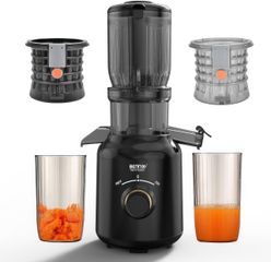 Máy Ép Chậm Bennix BN-09SJ 250W - Ép Kiệt Nước, Giữ 98% Vitamin, Thiết Kế Rộng, Dễ Dàng Vệ Sinh, Hoàn Hảo Cho Sức Khỏe