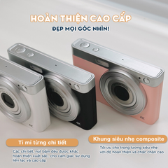 Máy Ảnh Kỹ Thuật Số Mini V2 50MP Super Zoom - Quay Video 4K, Zoom Quang Học, Thiết Kế Nhỏ Gọn, Chụp Ảnh Sắc Nét
