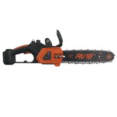 Máy cưa xích pin Rute 12inch - Cắt gỗ dễ dàng với động cơ không chổi than mạnh mẽ, công suất 1600W, khổ cắt 30cm.