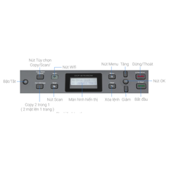 Máy in laser đa chức năng Brother DCP-B7535DW - In, Photo, Scan tốc độ cao 34-36 trang/phút, kết nối Wifi, tiết kiệm chi phí văn phòng