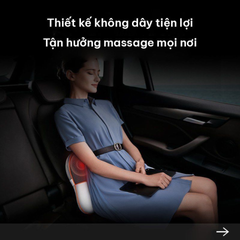 Máy Massage Lưng Đa Năng SKG T5 - Hỗ Trợ Giảm Đau Nhức, Chườm Nóng Hiện Đại, Thiết Kế Không Dây, 3 Chế Độ Massage Ổn Định