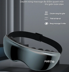 Máy Massage Mắt Kata ME80 Gấp Gọn Kết Nối Bluetooth - Thiết Bị Thư Giãn Đa Năng, 4 Chế Độ Massage, Nghe Nhạc Tiện Lợi