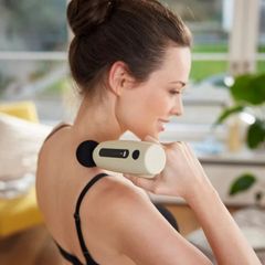 Máy Massage Thư Giãn Cơ Bắp Cầm Tay Silvercrest - 4 Đầu Massage, 5 Mức Tốc Độ, Pin 1800mAh Dùng 8 Giờ, Thiết Kế Gọn Nhẹ