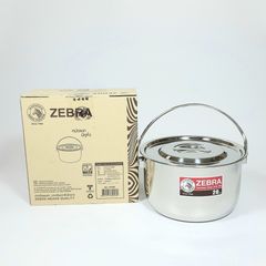 Nồi Inox 304 Zebra Indian 20cm/22cm Có Quai Xách - Nồi Nấu Bền Đẹp, Chất Liệu Cao Cấp, Tiện Lợi Cho Mọi Nhà Bếp