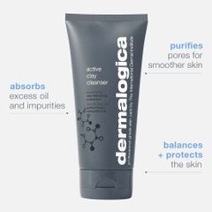Sữa Rửa Mặt Đất Sét Than Hoạt Tính Dermalogica 150ml - Dành Cho Da Dầu, Làm Sạch Sâu, Kiểm Soát Bóng Nhờn, Giàu Khoáng Chất