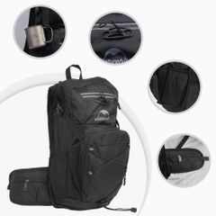 Balo Thể Thao Dã Ngoại Naturehike CNK2300BB011 - Balo Du Lịch Kèm Túi Nước Siêu Nhẹ, Thiết Kế Thông Minh, Phù Hợp Với Chuyến Đi Xe Đạp