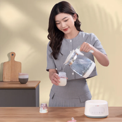 Bình Đun Nước Pha Sữa Điện Tử Đa Năng Beborn K01 - Thiết Kế Gọn Nhẹ, Chức Năng Giữ Ấm 48 Giờ, Dung Tích 1.3L