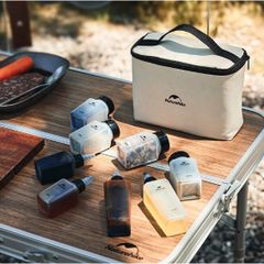 Bộ Lọ Đựng Gia Vị Dã Ngoại Naturehike CNH22CJ043 - Bộ 6 Món Chất Liệu Cao Cấp, Thiết Kế Thông Minh Tiện Dụng Cho Cắm Trại, Picnic