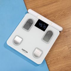 Cân Sức Khỏe Điện Tử KATA CS10E - Cân Thông Minh 8 Điểm Điện Cực, Kết Nối App Feelfit, Mặt Kính Cường Lực Chịu Lực Tốt