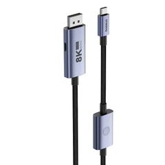 Cáp chuyển đổi Baseus 1.5m Type-C sang DP 8K với PD 100W - Kết nối màn hình độ phân giải cao hiệu suất tối ưu