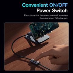 Cáp chuyển đổi Baseus 1.5m Type-C sang DP 8K với PD 100W - Kết nối màn hình độ phân giải cao hiệu suất tối ưu