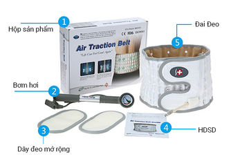 Đai Hỗ Trợ Kéo Giãn Cột Sống Lưng Alphay YGAH-2 - Giải Pháp Thiết Kế Hiện Đại Giảm Đau Nhức, Phù Hợp Với Người Thoát Vị Đĩa Đệm