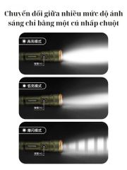 Đèn Pin Cầm Tay Siêu Sáng Naturehike CNK2300011 - Đèn Dã Ngoại Chịu Thời Tiết, Chiếu Sáng Tối Đa 2800LM, Phụ Kiện Tiện Lợi.