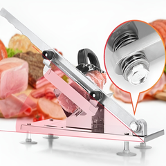 Dụng Cụ Thái Thịt Đông Lạnh Đa Năng - Thiết Bị Bếp Cắt Thịt Tươi Ngon, Rau Củ, Độ Dày Điều Chỉnh 0.3-10mm