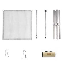 Giá Bếp Củi Gấp Gọn Naturehike NH20SK001 - Thiết Kế Chuyên Dụng, Bền Bỉ Bằng Thép Không Gỉ, Tiết Kiệm Nhiên Liệu Cho Cắm Trại, Dã Ngoại