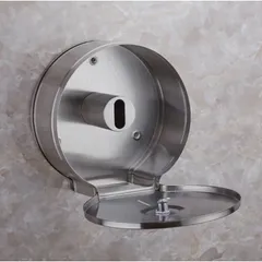 Hộp Đựng Giấy Vệ Sinh Inox Cuộn Lớn Gắn Tường - Thiết Kế Sang Trọng, Chống Va Đập, Dễ Dàng Sử Dụng, Phù Hợp Nhà Hàng, Khách Sạn