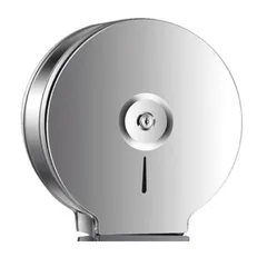 Hộp Đựng Giấy Vệ Sinh Inox Cuộn Lớn Gắn Tường - Thiết Kế Sang Trọng, Chống Va Đập, Dễ Dàng Sử Dụng, Phù Hợp Nhà Hàng, Khách Sạn