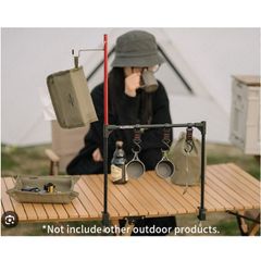 Khung Treo Đồ Dã Ngoại Gắn Bàn Naturehike NH20PJ137 - Hợp Kim Nhôm Nhẹ, Chịu Lực Tốt, Dễ Dàng Mang Theo Khi Cắm Trại & Glamping
