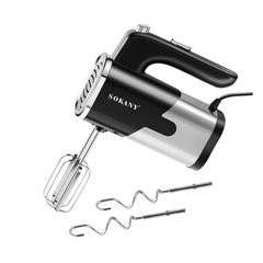 Máy Đánh Trứng Cầm Tay Sokany SK6621 - Công Suất 800W, 5 Tốc Độ, Phù Hợp Làm Bánh và Kem Tích Hợp Đầu Trộn, Dễ Dàng Sử Dụng